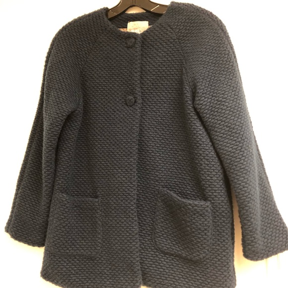 Zara girls navy jacket - Picture 5 of 8